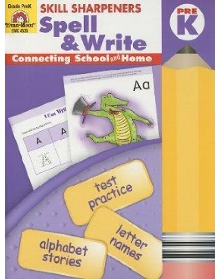 Skill Sharpeners Spell & Write, Grade Pre K