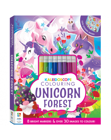 Kaleidoscope Colouring Kit - Unicorn Forest