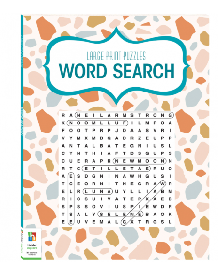 Large Print Puzzles: Word Search