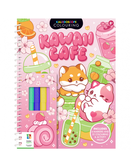 Kaleidoscope Coloring Kit : Kawaii Cafe