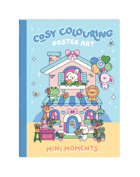Cosy Colouring Poster Art