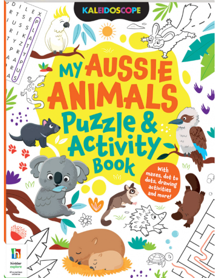 My Aussie Animals Puzzle & Activity Book