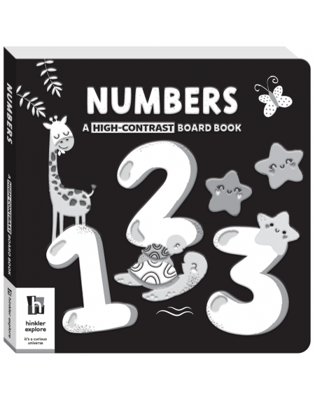 A High-Contrast Board Book: NUMBERS