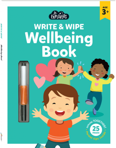Junior Explorers Write and Wipe: Wellbeing Book