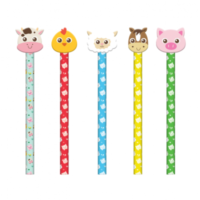 5 Pencils Colouring & Activity