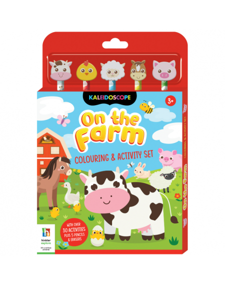 Kaleidoscope Colouring & Activity Set: On the Farm