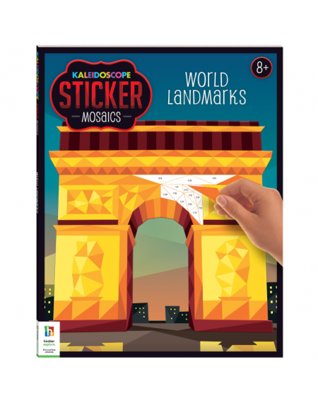Kaleidoscope Sticker Mosaics World Landmarks