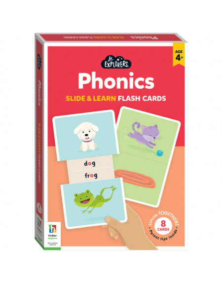 Junior Explorers: Phonics Slide-and-Learn Flash Cards