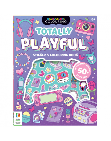 Kaleidoscope Colouring Scented Stickers Totally Playful
