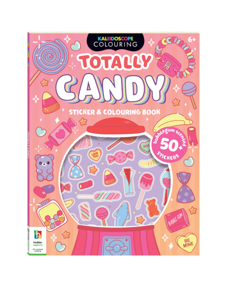 Kaleidoscope Colouring Scented Stickers Totally Candy
