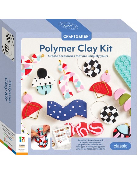 Craft Maker Polymer Clay Jewellery Kit