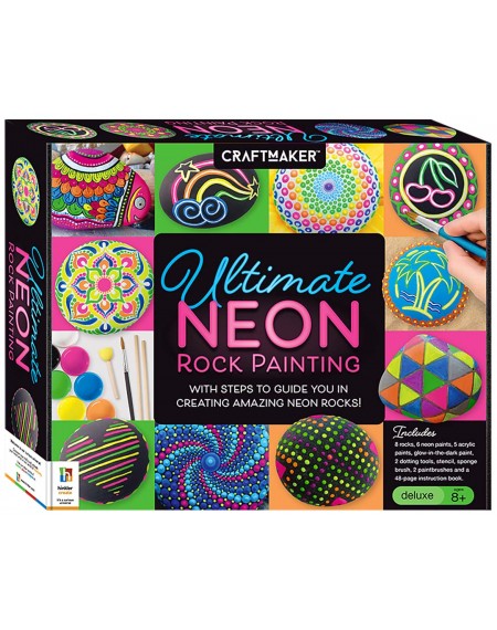 Ultimate Neon Rock Painting