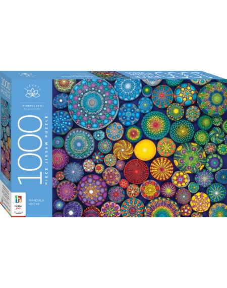 Elevate 1000pc Jigsaw: Mandala Rocks