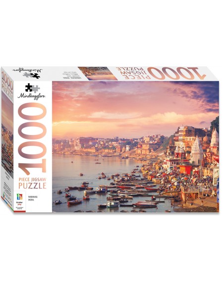 Mindbogglers 1000pc Jigsaw: Varanasi, India