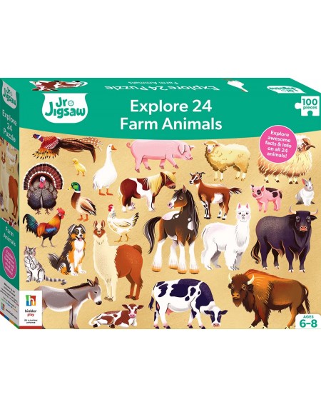 Junior Jigsaw Explore 24 : Farm Animals