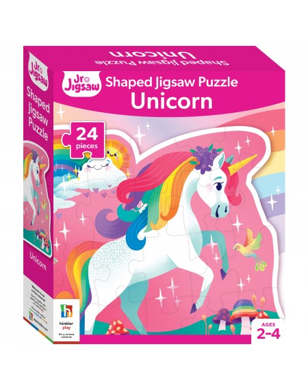 Junior Jigsaw 24pc Shaped Puzzle Unicorn