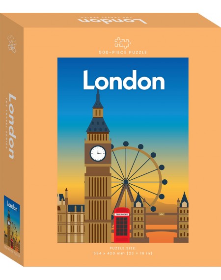 The Travel Series 500pc Jigsaw: London
