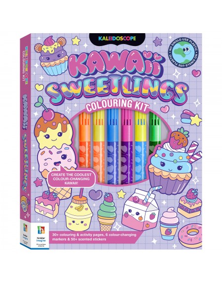 Kaleidoscope Colouring Kawaii Sweetlings Kit