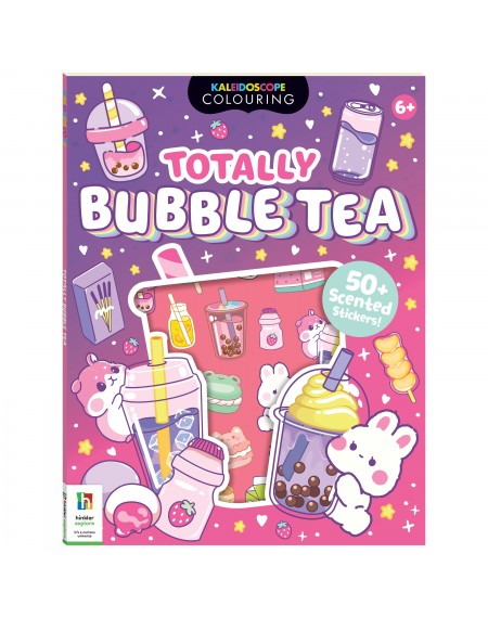Kaleidoscope Colouring Stickers Bubble Tea