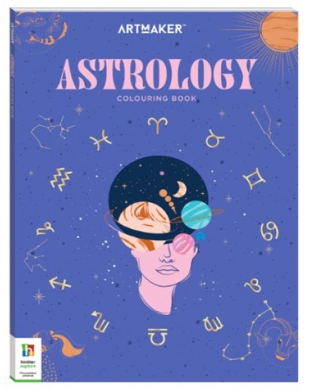 Art Maker Astrology Colouring Book