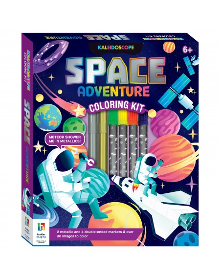 Kaleidoscope Coloring Space Adventure Kit
