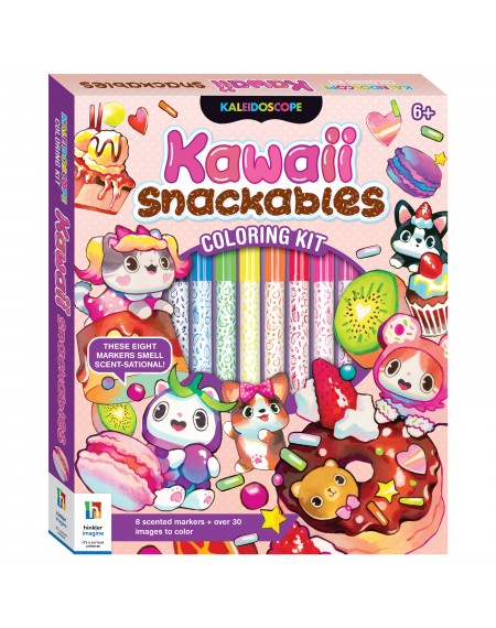 Kaleidoscope Coloring Kawaii Snackables Kit