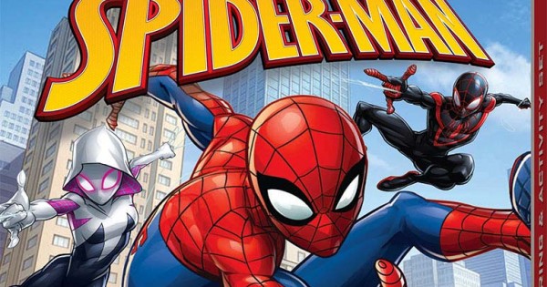 Spider-Man Colouring & Activity Set - Colouring - Colour + Activity -  Children - Hinkler