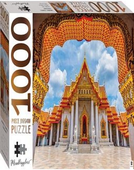 1000 Piece Jigsaw Puzzles: Marble Temple Thailand