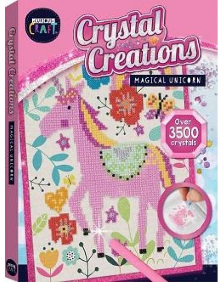 Crystal Creations Canvas: Magical Unicorn (Hinkler)