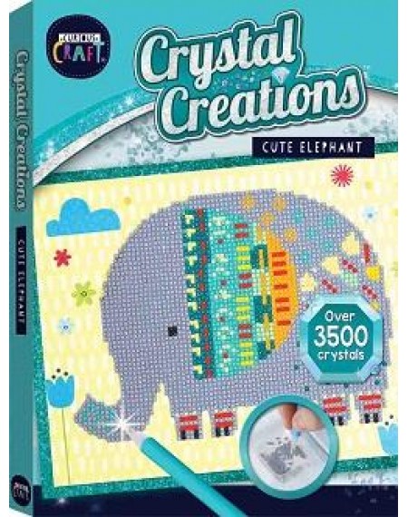 Crystal Creations Canvas: Elephant