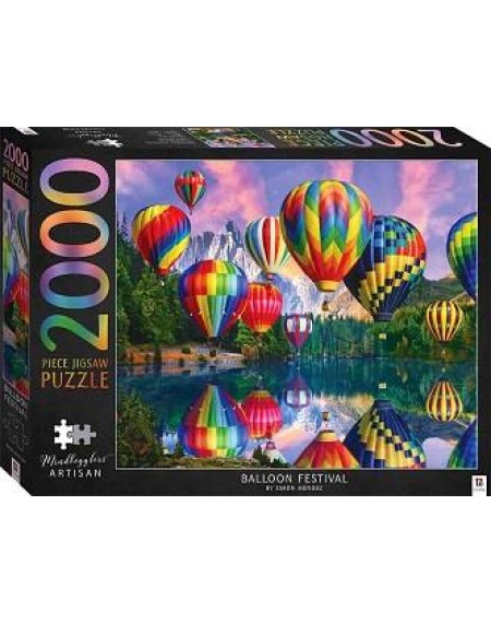 2000 Piece Jigsaw Puzzles : Balloon Festival