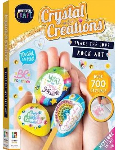 Curious Craft Crystal Creations Share The Love Rock Art