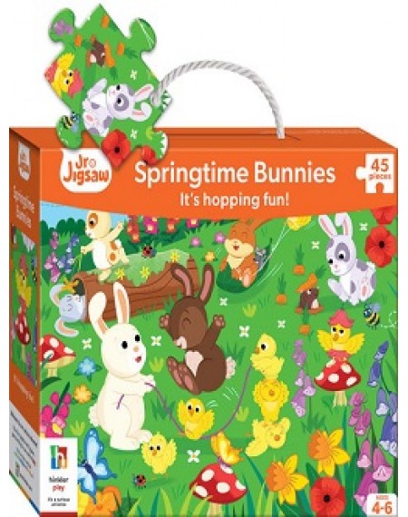 Junior Jigsaws Series 4 : Springtime bunnies Jigsaw Puzzle
