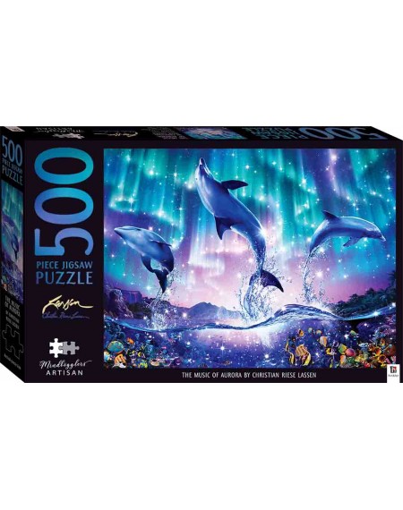 500 Piece Artisan Jigsaw Puzzle : The Music Of Aurora