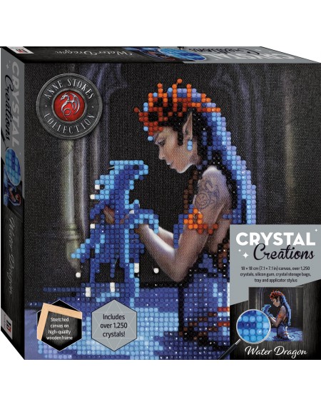 Crystal Creations Canvas Anne Stokes: Water Dragon