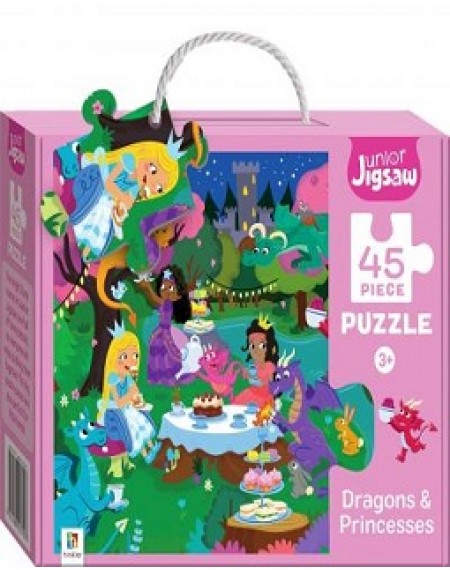 Junior Jigsaw Small - Dragons & Princesses
