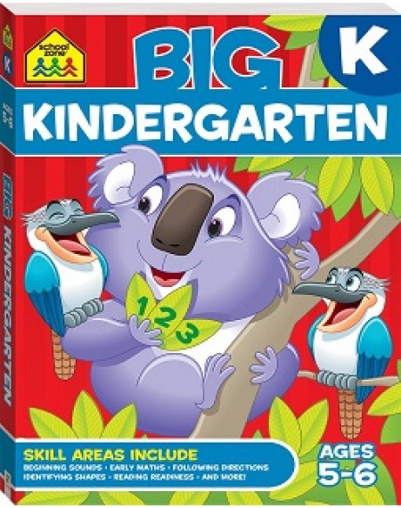 School Zone Big Kindergarten Workbook 1