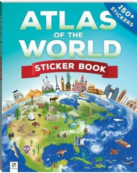 Atlas of the World Sticker Book