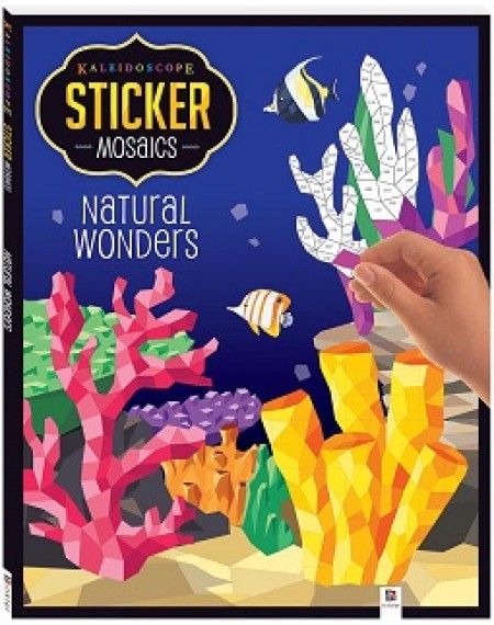Kaleidoscope Sticker Mosaics: Natural Wonders