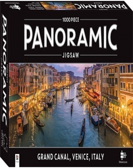 1000 Piece Panoramic Jigsaw Puzzle Grand Canal, Italy