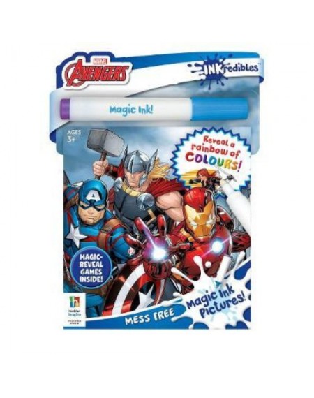 Inkdredibles Magic Ink Pictures : Avengers Magic