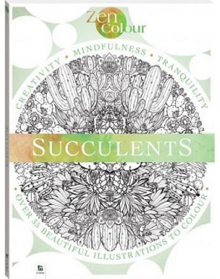 Zen Colour: Succulents (2019 Ed)