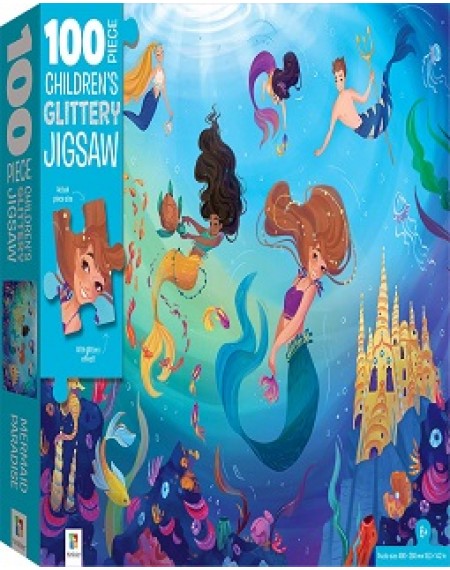 100 Piece Children's Jigsaw : Mermaids