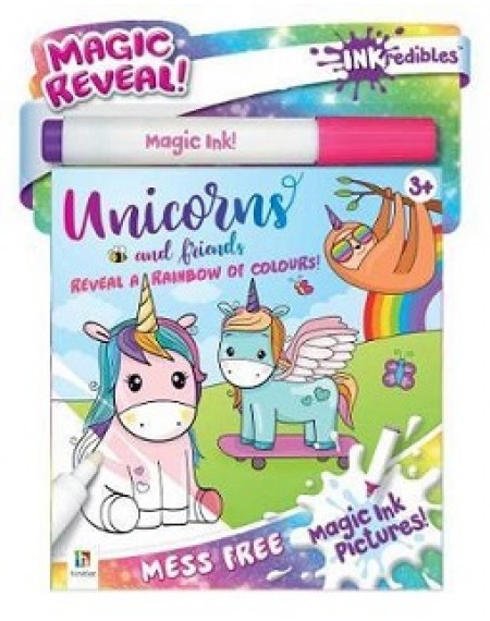Inkredibles Magic Ink Pictures : Unicorns And Friends