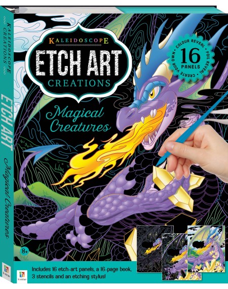 Kaleidoscope Etch Art Creations: Magical Creatures