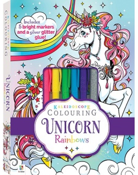 Kaleidoscope Colouring Kit: Unicorn Rainbows
