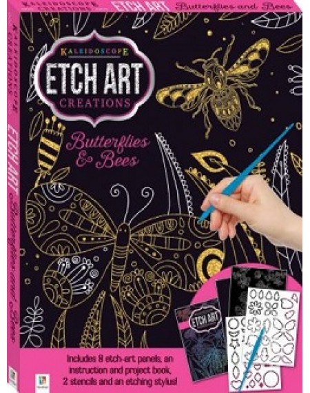Etch Art Mini Kit: Butterflies and Bees