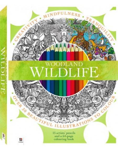 Woodland Wildlife Colouring Kit