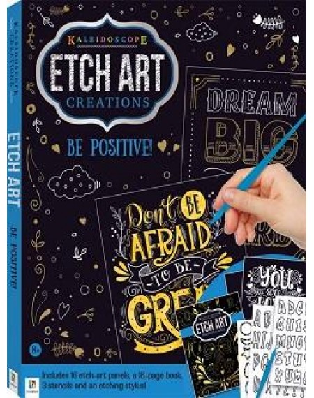Etch Art Creations Kit: Be Positive!