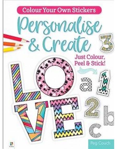Colour Your Own Stickers: Personalise & Create